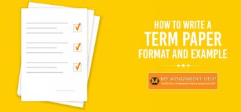 How To Write A Term Paper
