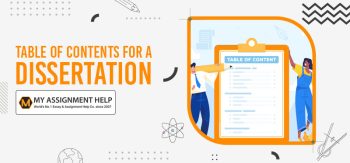 Table of Contents for a Dissertation