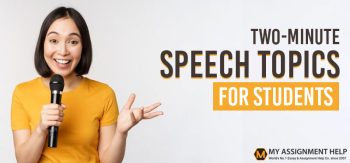 2-Minute Speech Topics for Students
