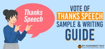 Vote of Thanks Speech