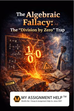 Algebraic fallacy showing division by zero error in mathematics