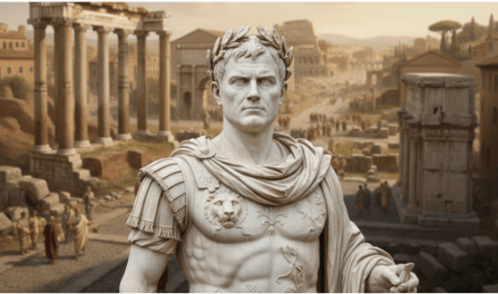 Mark Antony Roman general statue