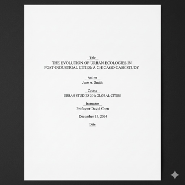 Abstract as a movie trailer